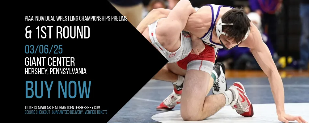 PIAA Individual Wrestling Championships Prelims & 1st Round at Giant Center